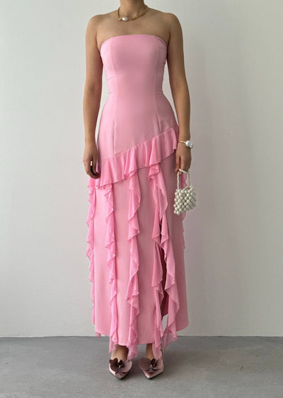 Rochie fără bretele Madel