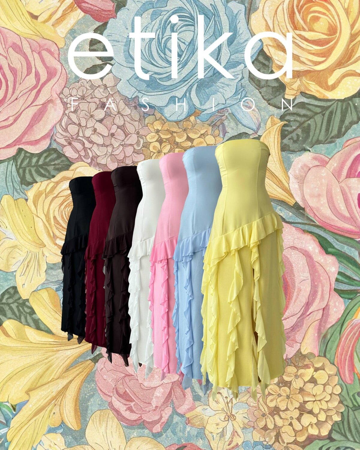 Rochie fără bretele Madel