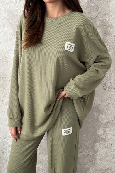 Mint Salaş Sweat Ve Pantolon