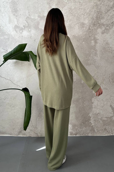 Mint Salaş Sweat Ve Pantolon