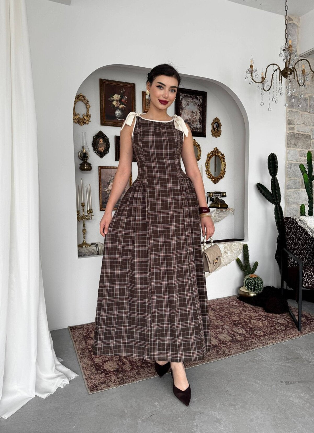 Rochie cu detaliu fundă Mumu