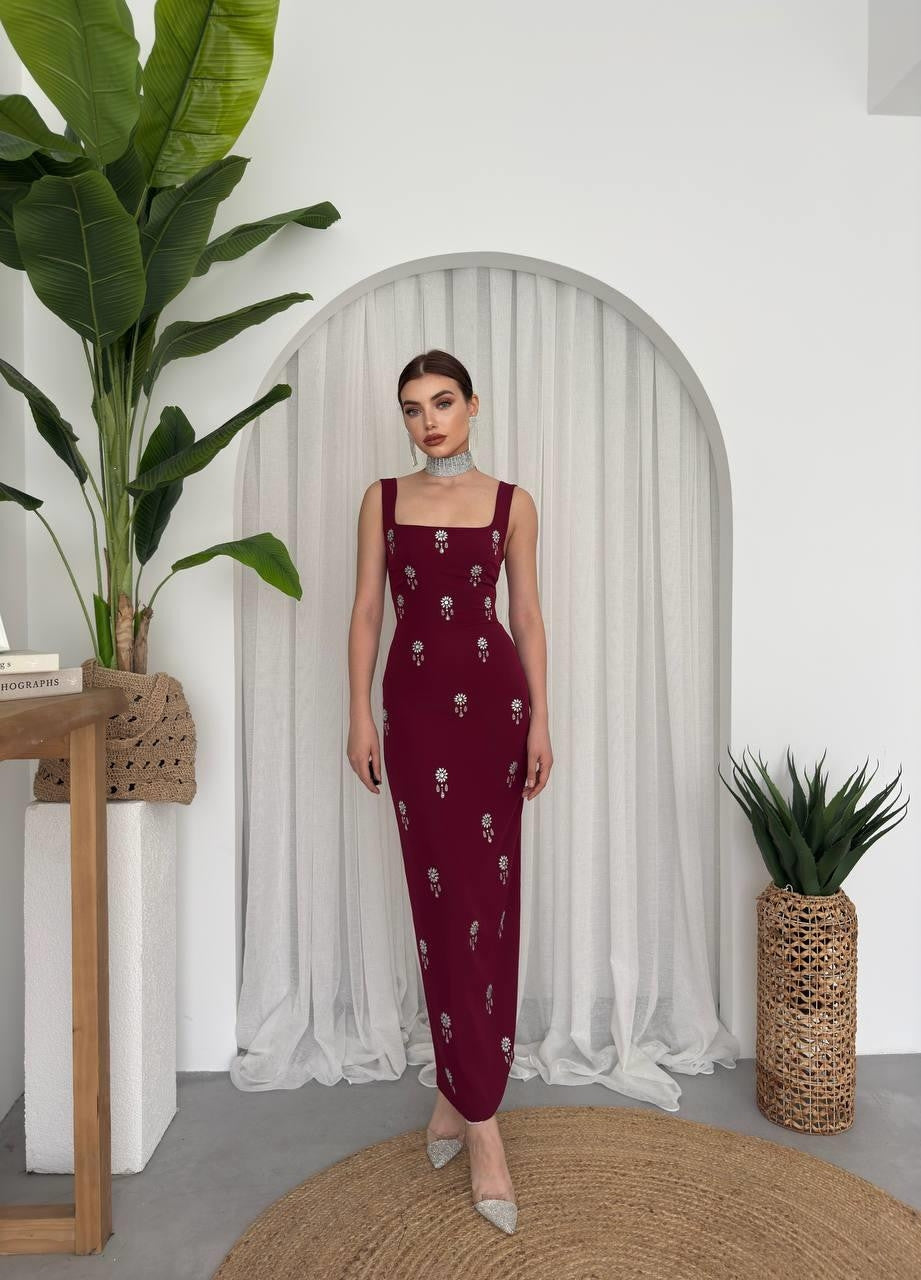 Rochie Ners cu detalii din piatră
