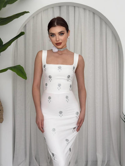 Rochie Ners cu detalii din piatră