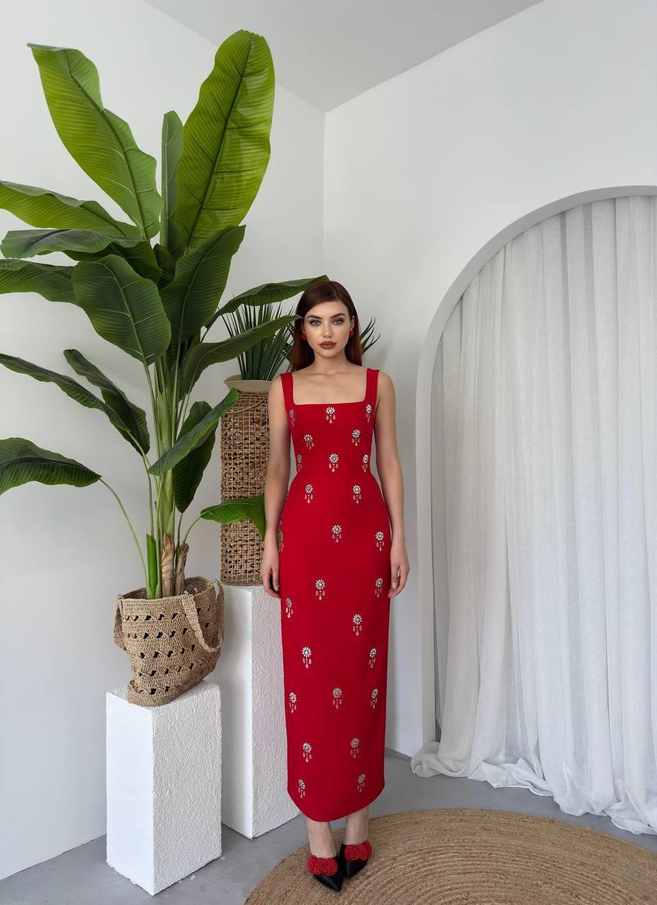 Rochie Ners cu detalii din pietre