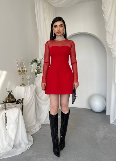 Nessa Transparan Elbise