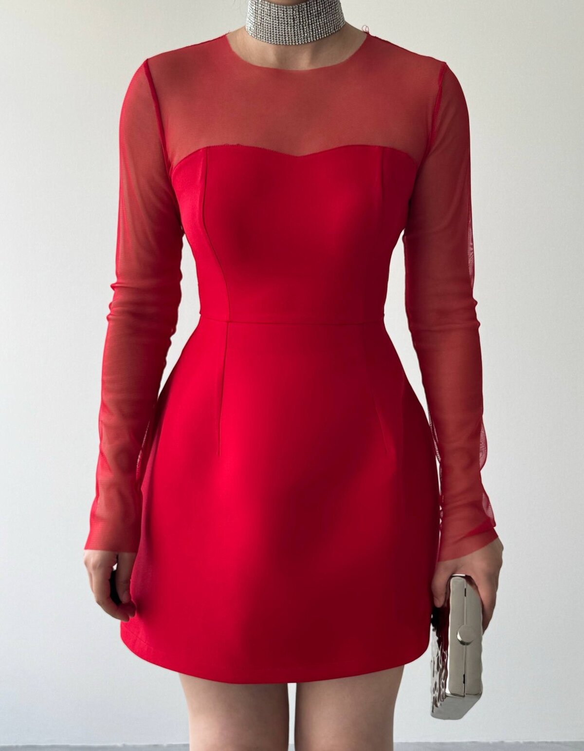 Rochie transparentă Nessa