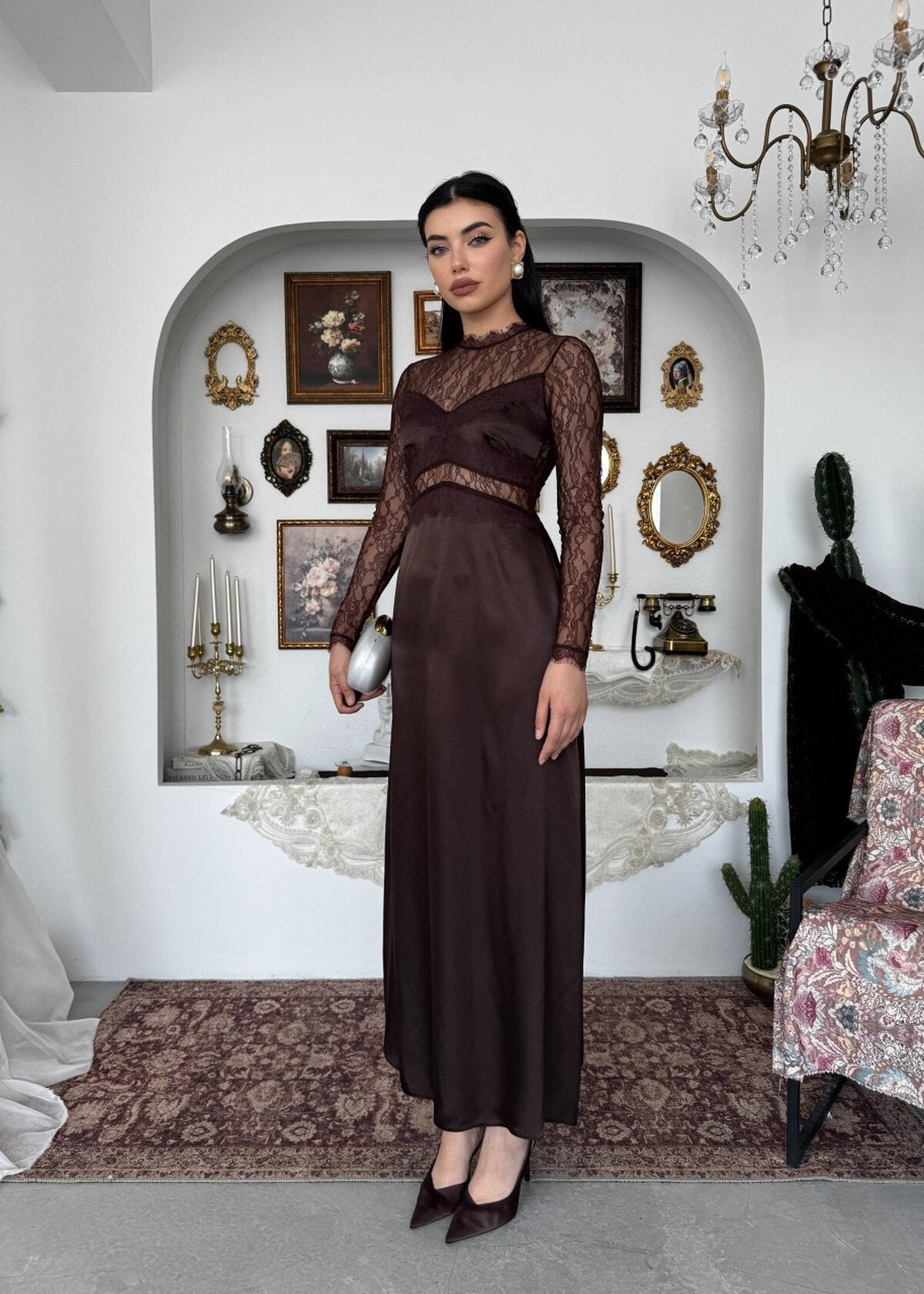 Rochie transparentă Nori