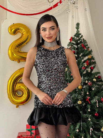 Nuvia Rochie cu paiete
