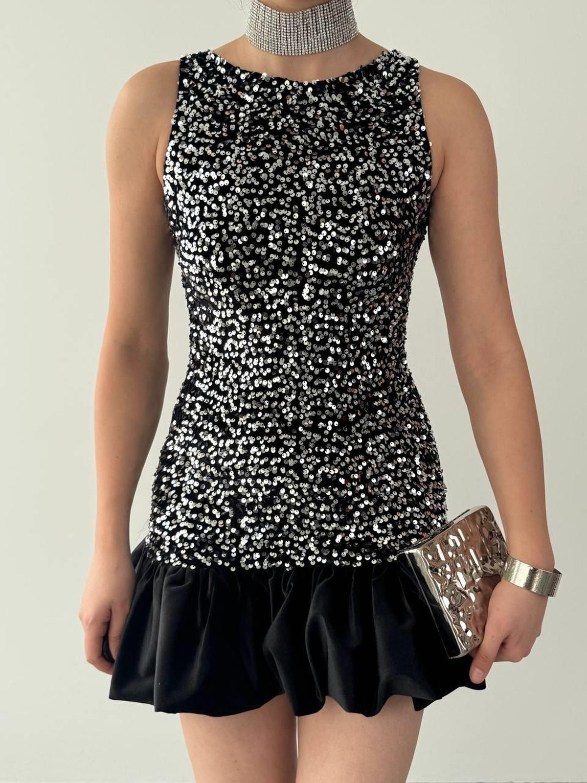 Nuvia Rochie cu paiete