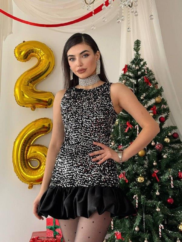 Nuvia Rochie cu paiete