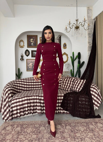 Rochie midi Nuye