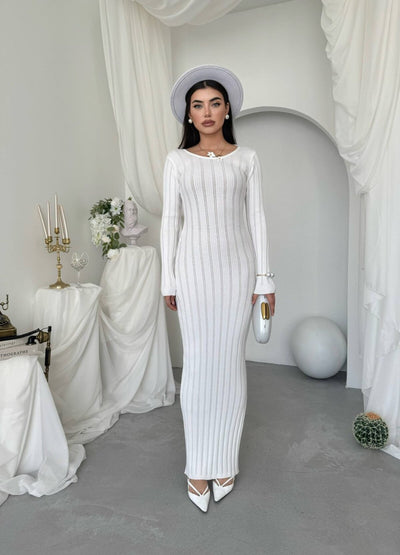 Rochie Olersan cu nod la spate