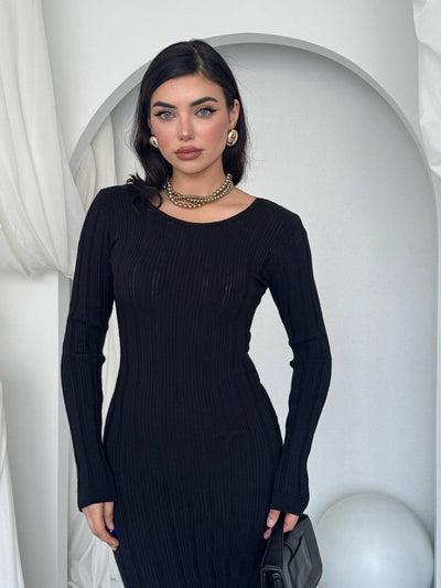Rochie Olersan cu nod la spate
