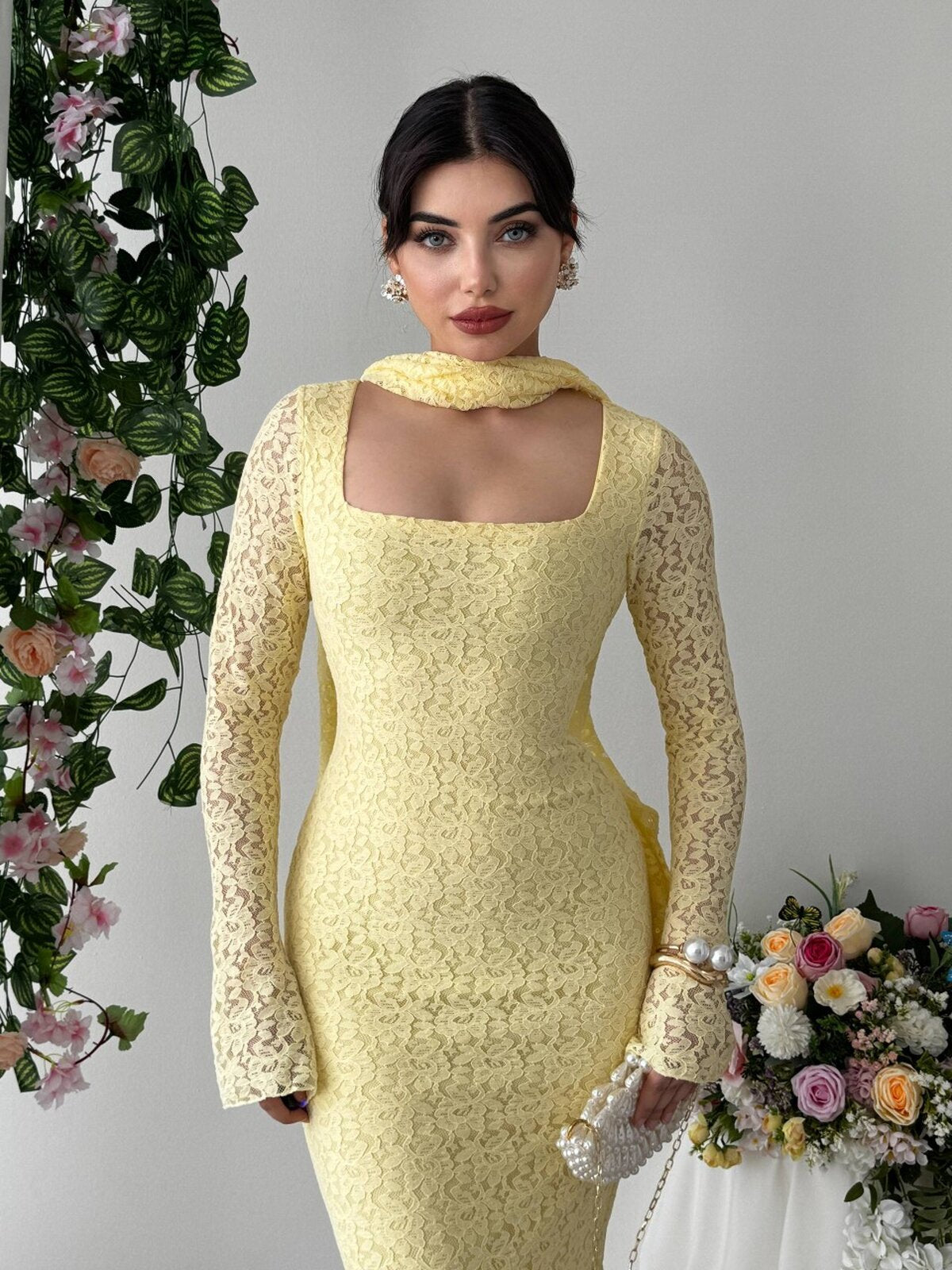 Rochie Şifon Șal
