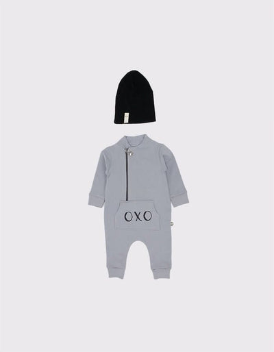 OXO Baskılı Bebek Tulumu ve Bere | 6 Ay–4 Yaş | RG Brand | RG224 - HAKİ