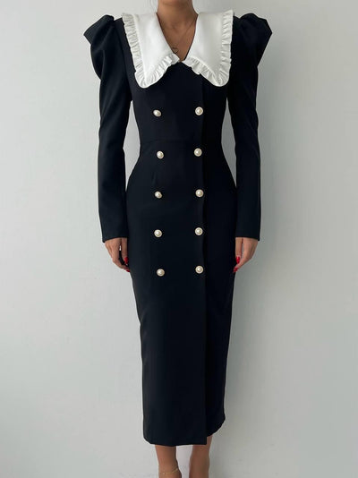 Rochie Palmas cu guler larg