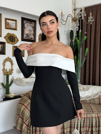 Rochie fără bretele Pmoys