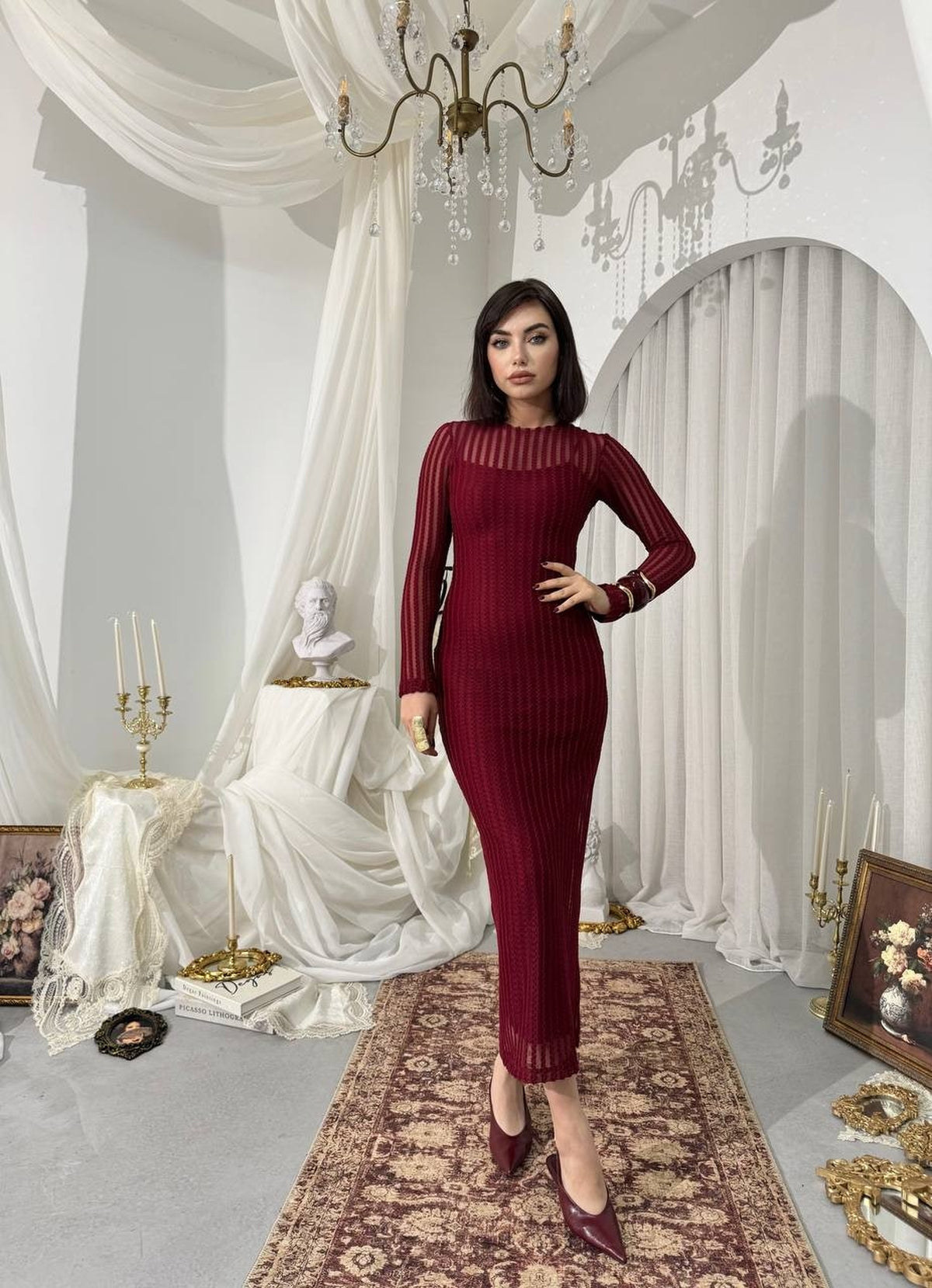 Rochie midi Polin