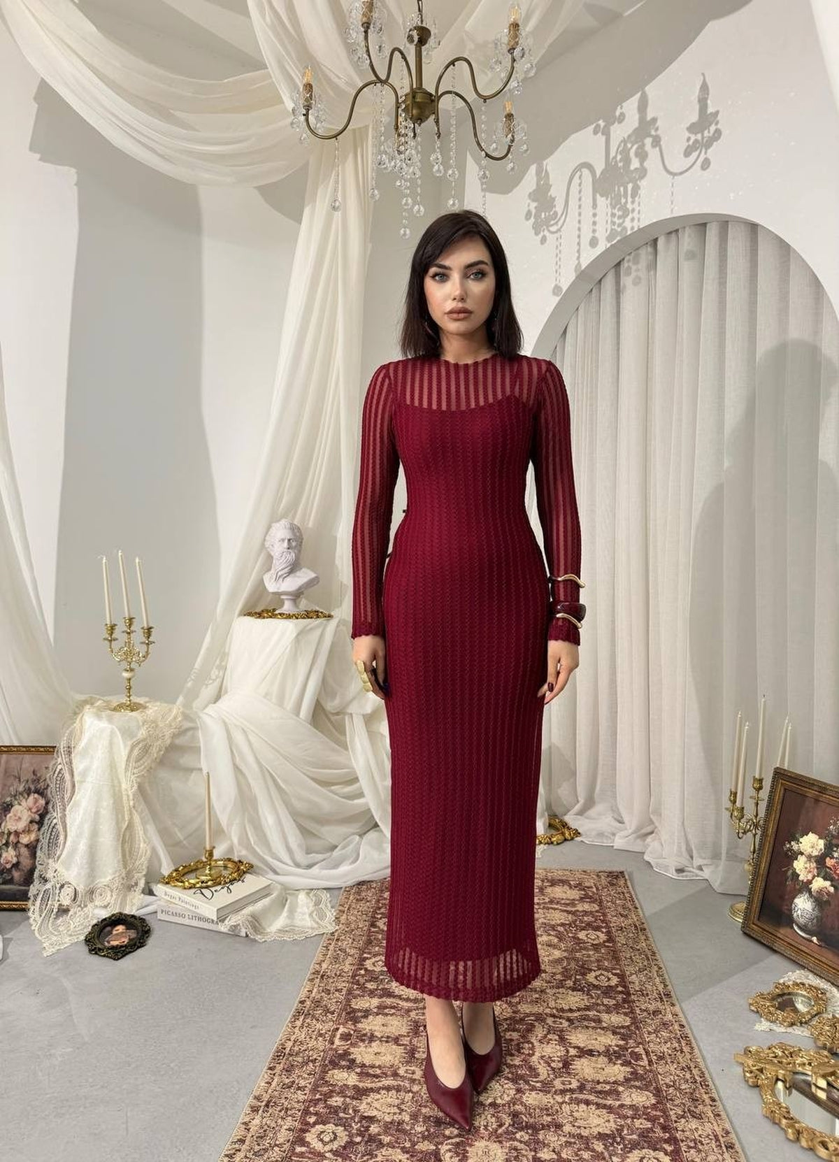 Rochie midi Polin