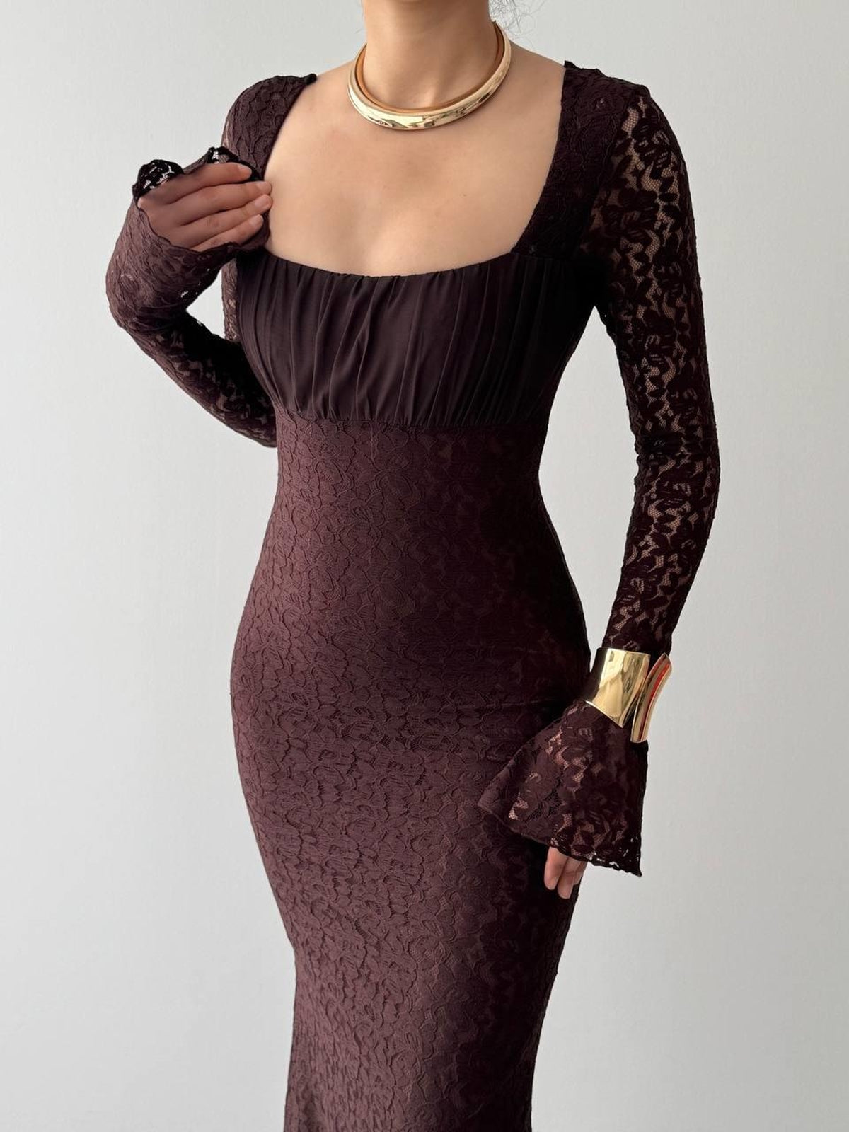 Porter Midi Elbise