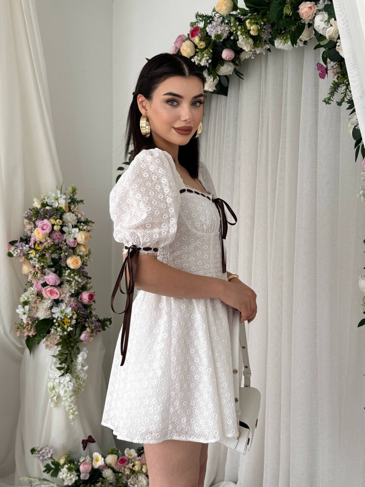 Preas Kurdele Detaylı Elbise