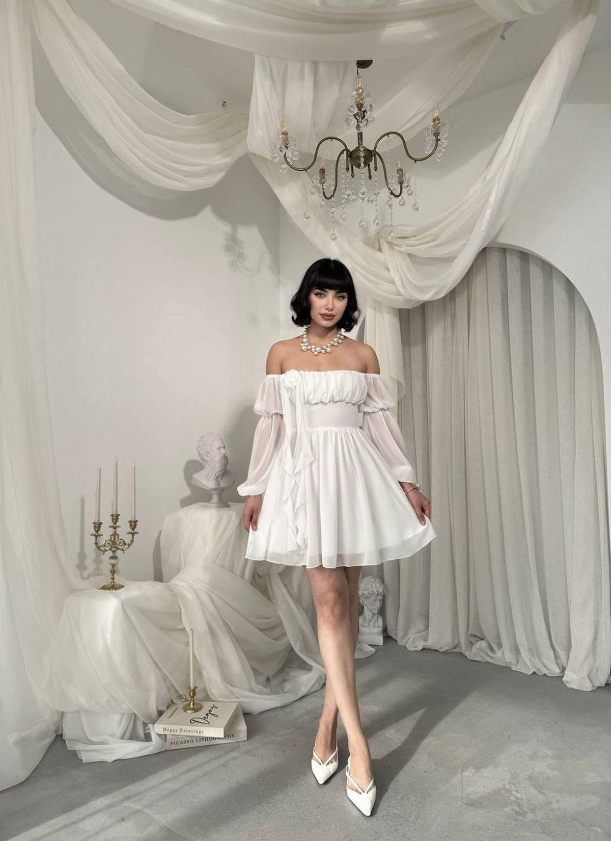 Rochie fără bretele Pure