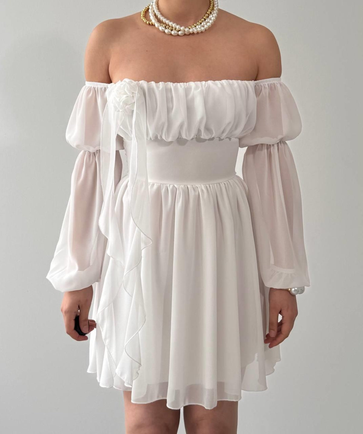 Rochie fără bretele Pure