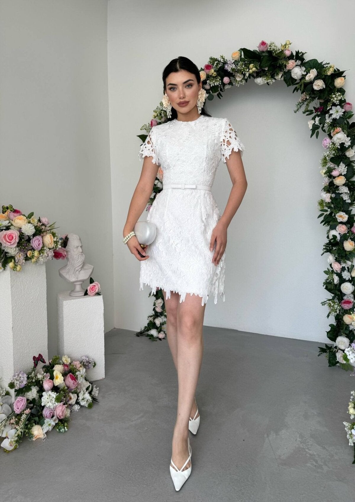 Rema Kemer Detaylı Elbise