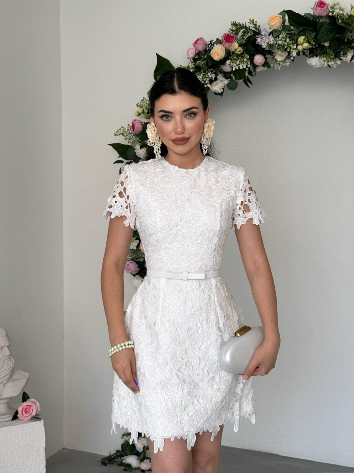 Rema Kemer Detaylı Elbise