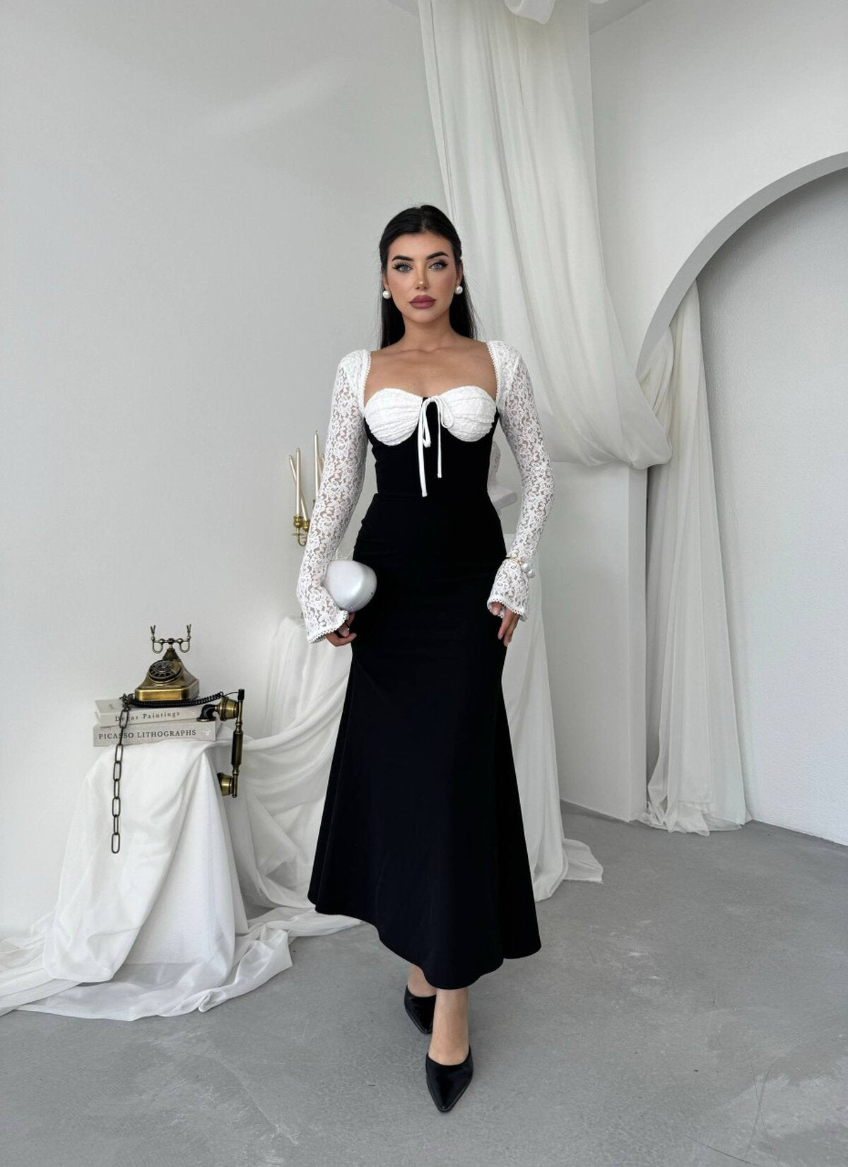 Rochie midi Retas