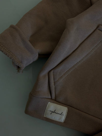 Bebek Kapüşonlu Eşofman Takımı | Kanguru Cepli | 6 Ay–4 Yaş | 4 Renk | RG399 - HAKİ
