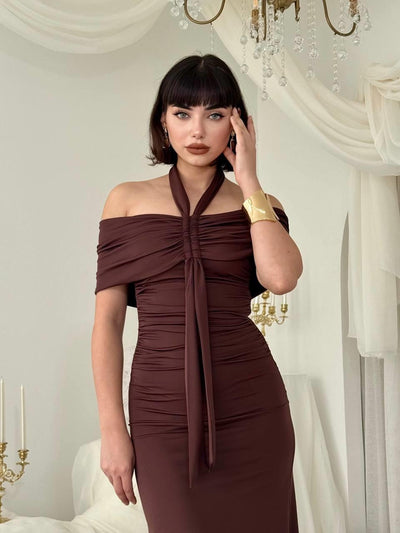 Rochie fără bretele Selen