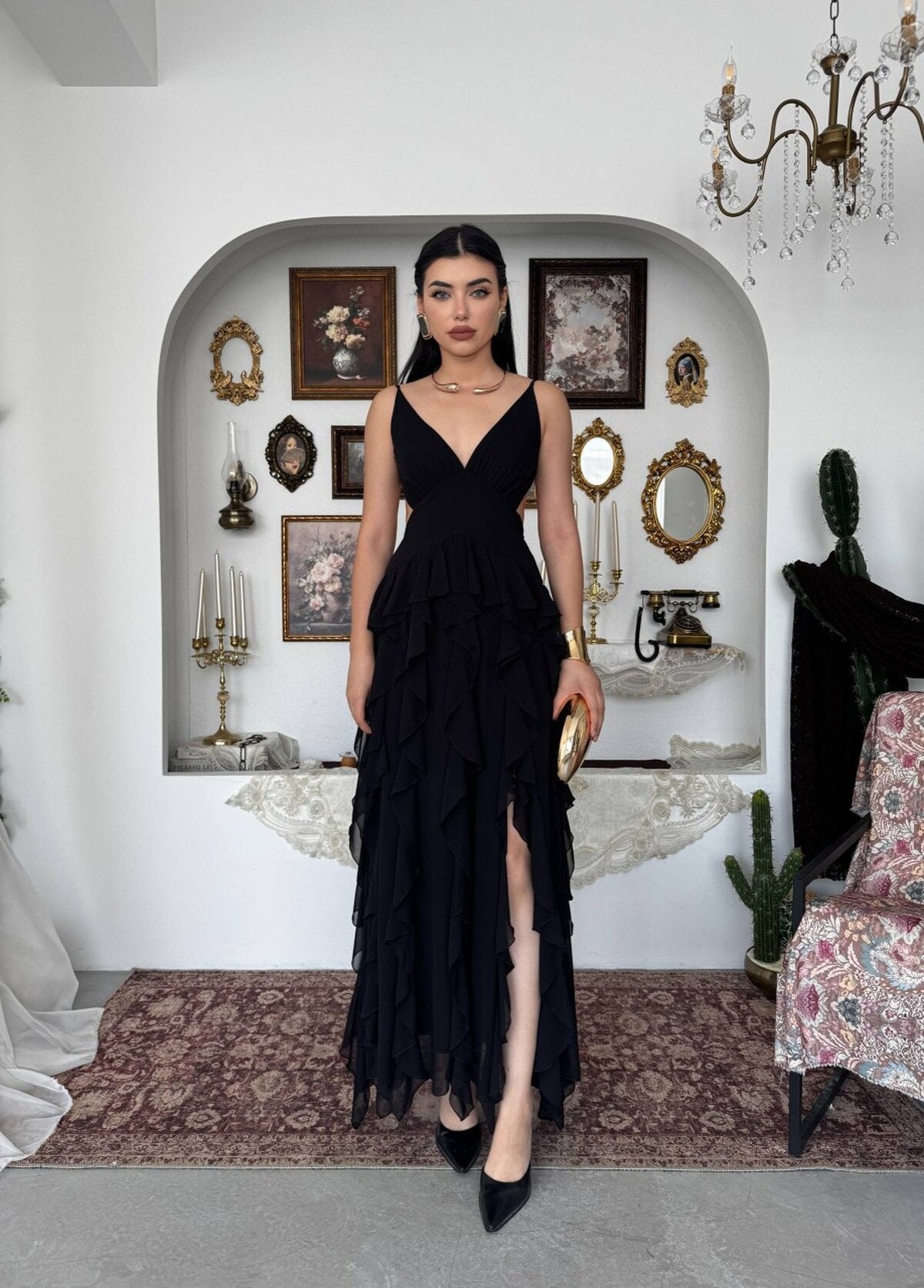 Rochie midi Seras