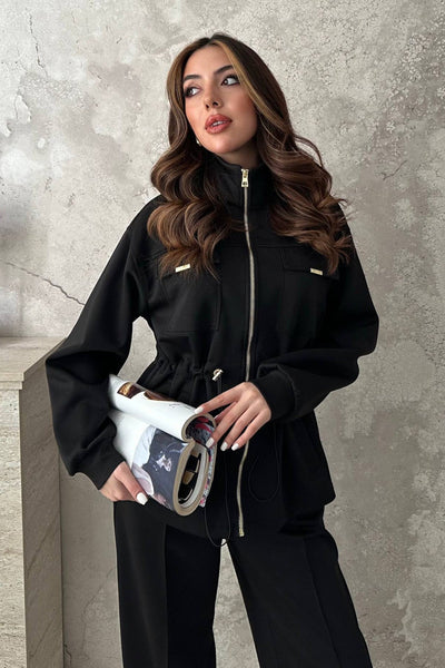 Set negru de două piese