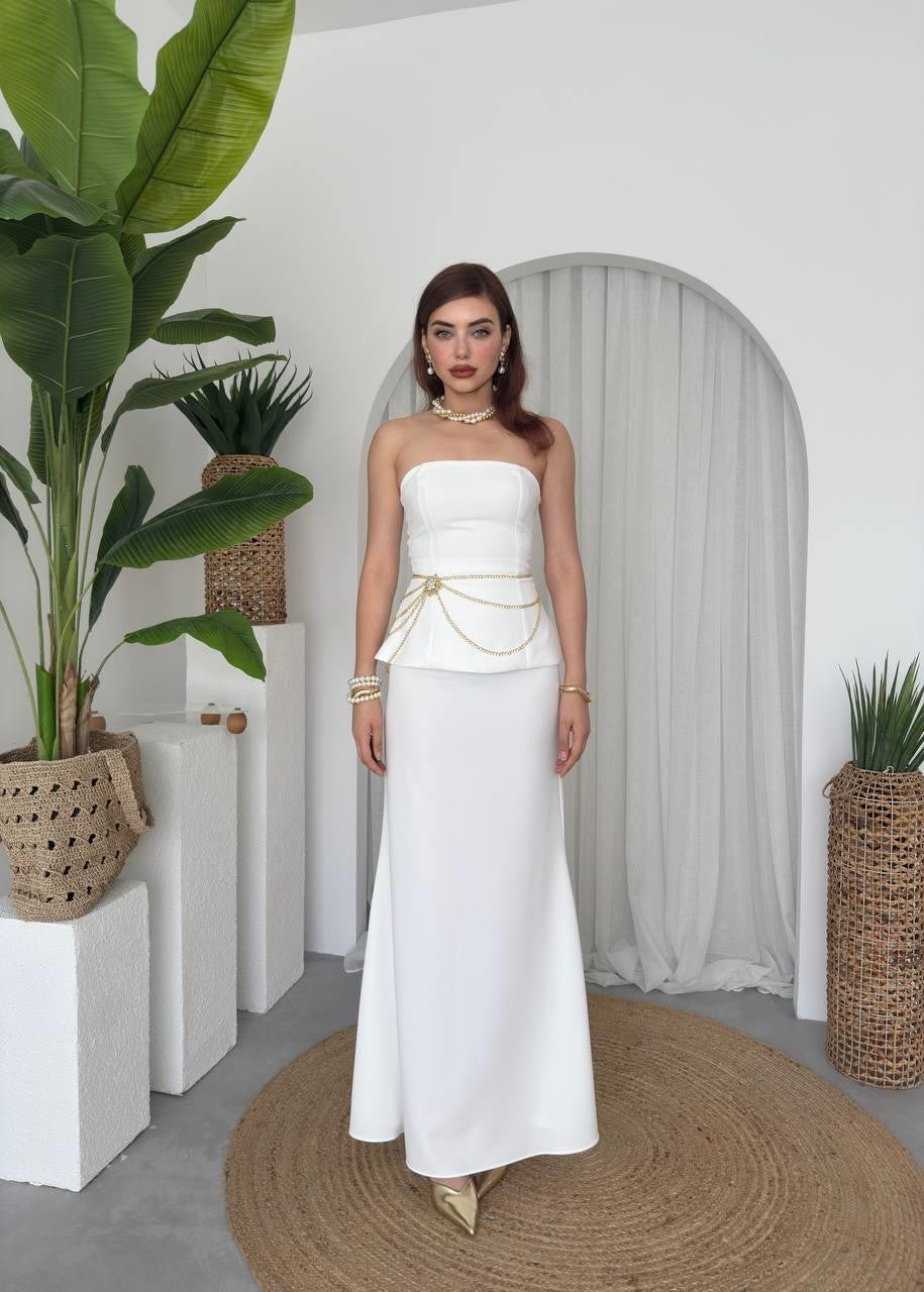Rochie fără bretele Spa