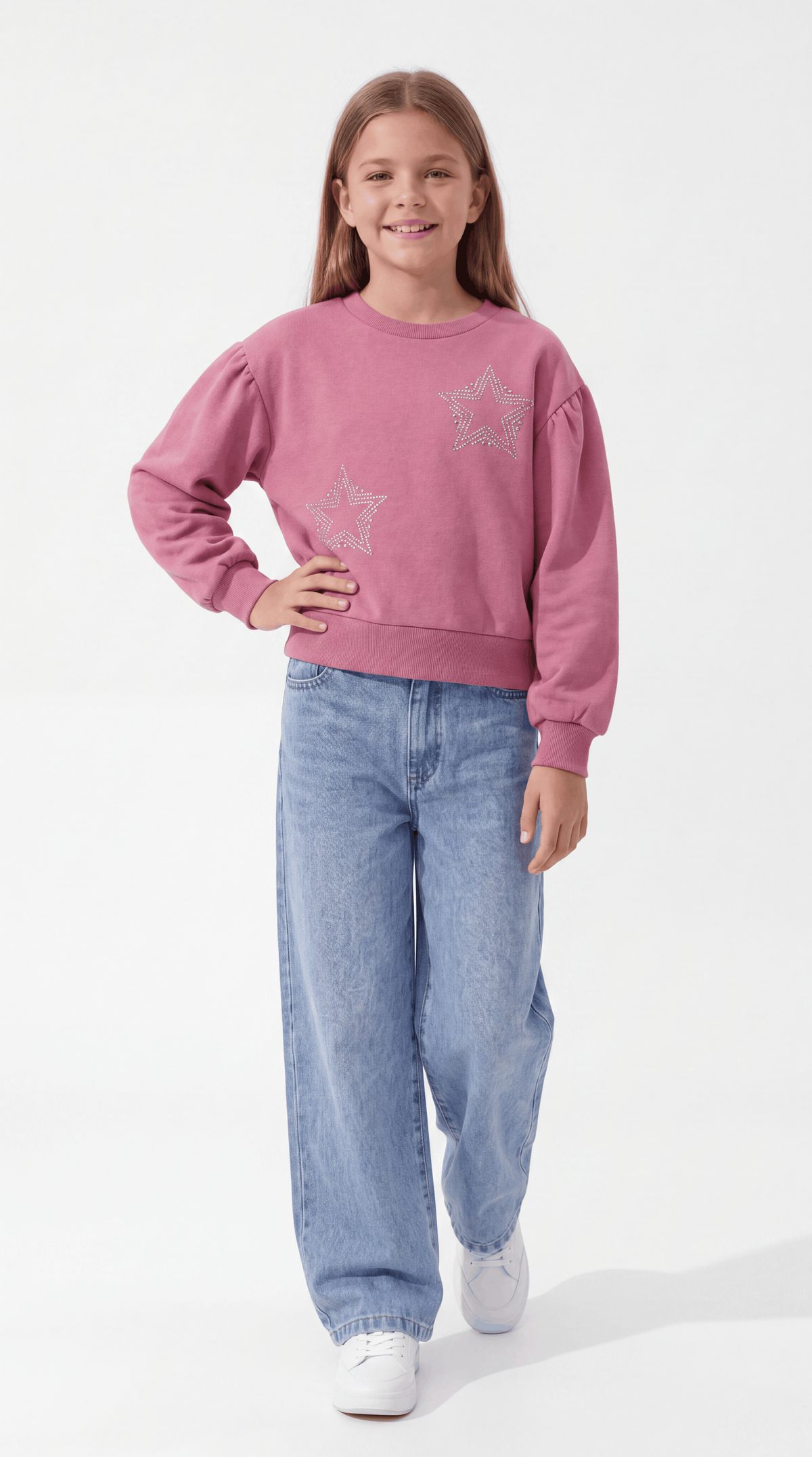 SWEAT 11-14 YAŞ DİYAGONEL ÜÇİP LR-9066-1 - Kahve