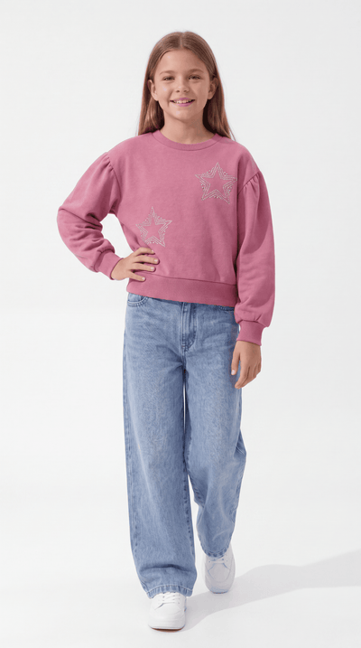 SWEAT 11-14 YAŞ DİYAGONEL ÜÇİP LR-9066-1 - Siyah