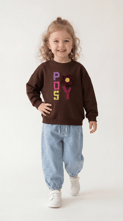 SWEAT 3-6 YAŞ ÜÇİP LR-8586 - Pembe