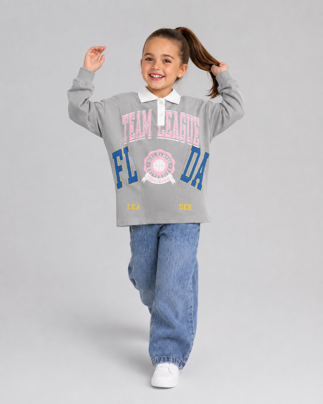 SWEAT  6-9 YAŞ  İKİİP LR-0532 - Lacivert
