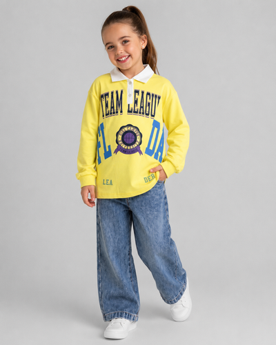 SWEATSHIRT 6-9 Ani Două Fire LR-0532 - Gri Pal