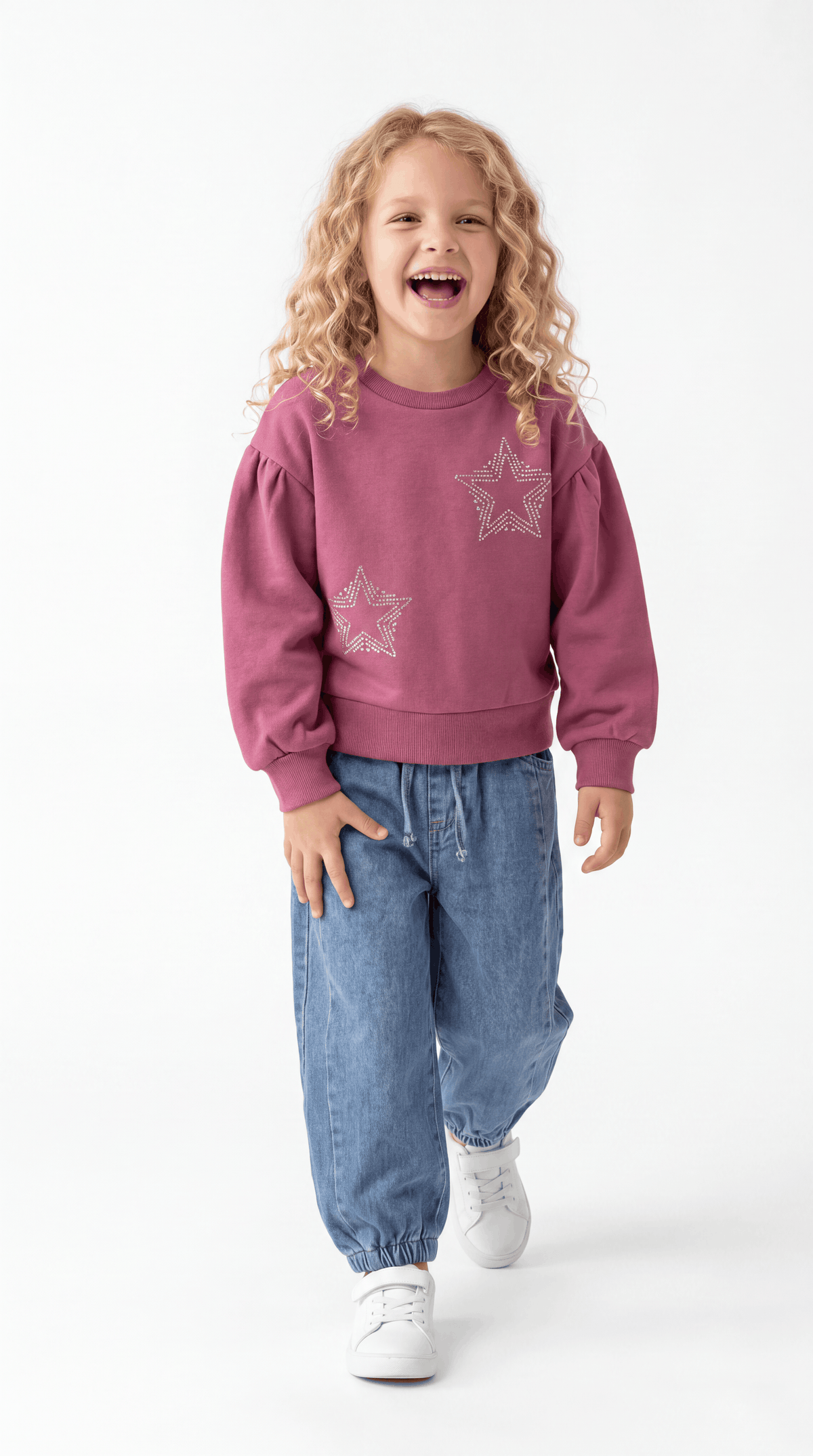 SWEAT 7-10 YAŞ DİYAGONEL ÜÇİP LR-9066 - Siyah