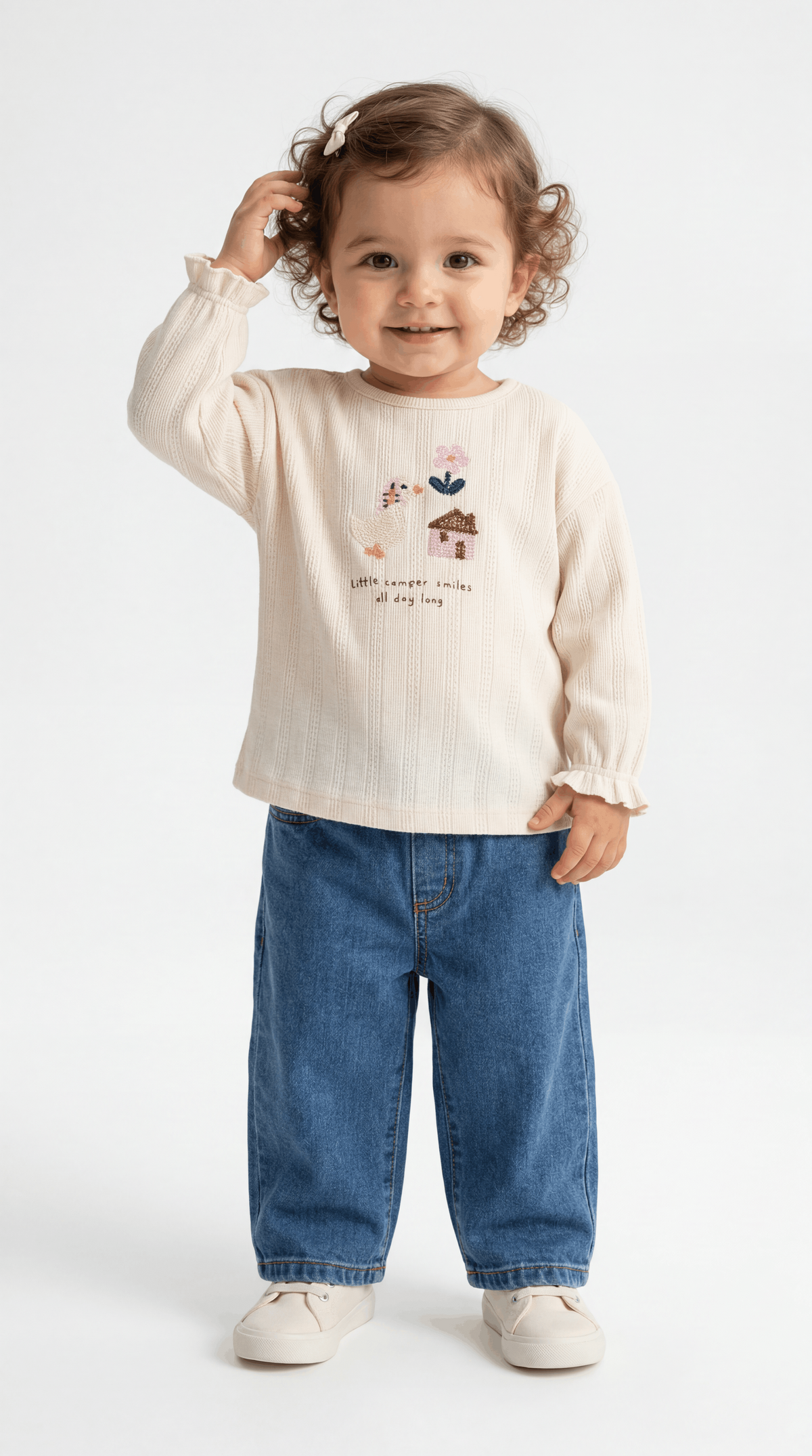 HANORAC 9-24 LUNI NURŞAH JACQUARD KNIT LR-8036 - Verde
