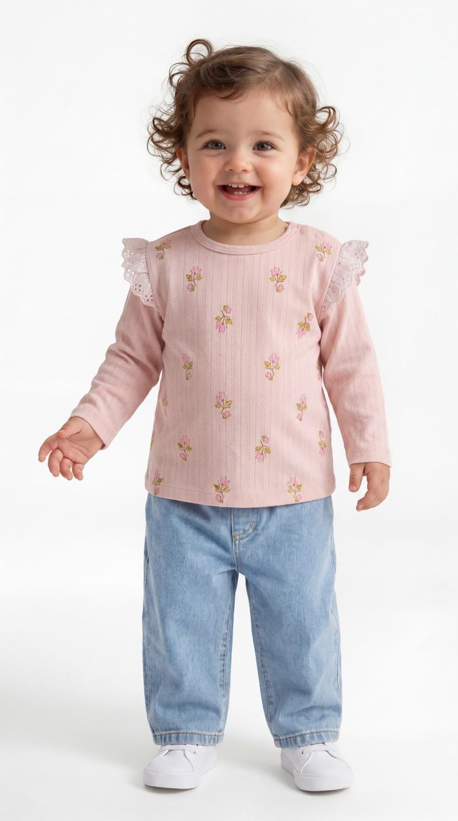 SWEAT 9-24 AY  NURŞAH JARKLI ÖRME LR-8056 - Yeşil