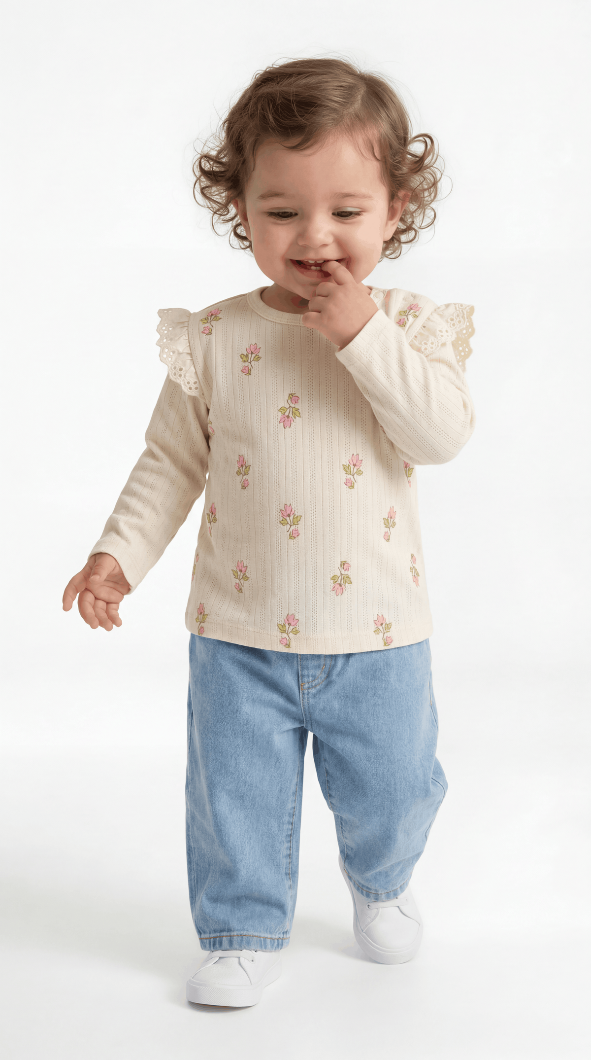 SWEAT 9-24 AY  NURŞAH JARKLI ÖRME LR-8056 - Pink 2