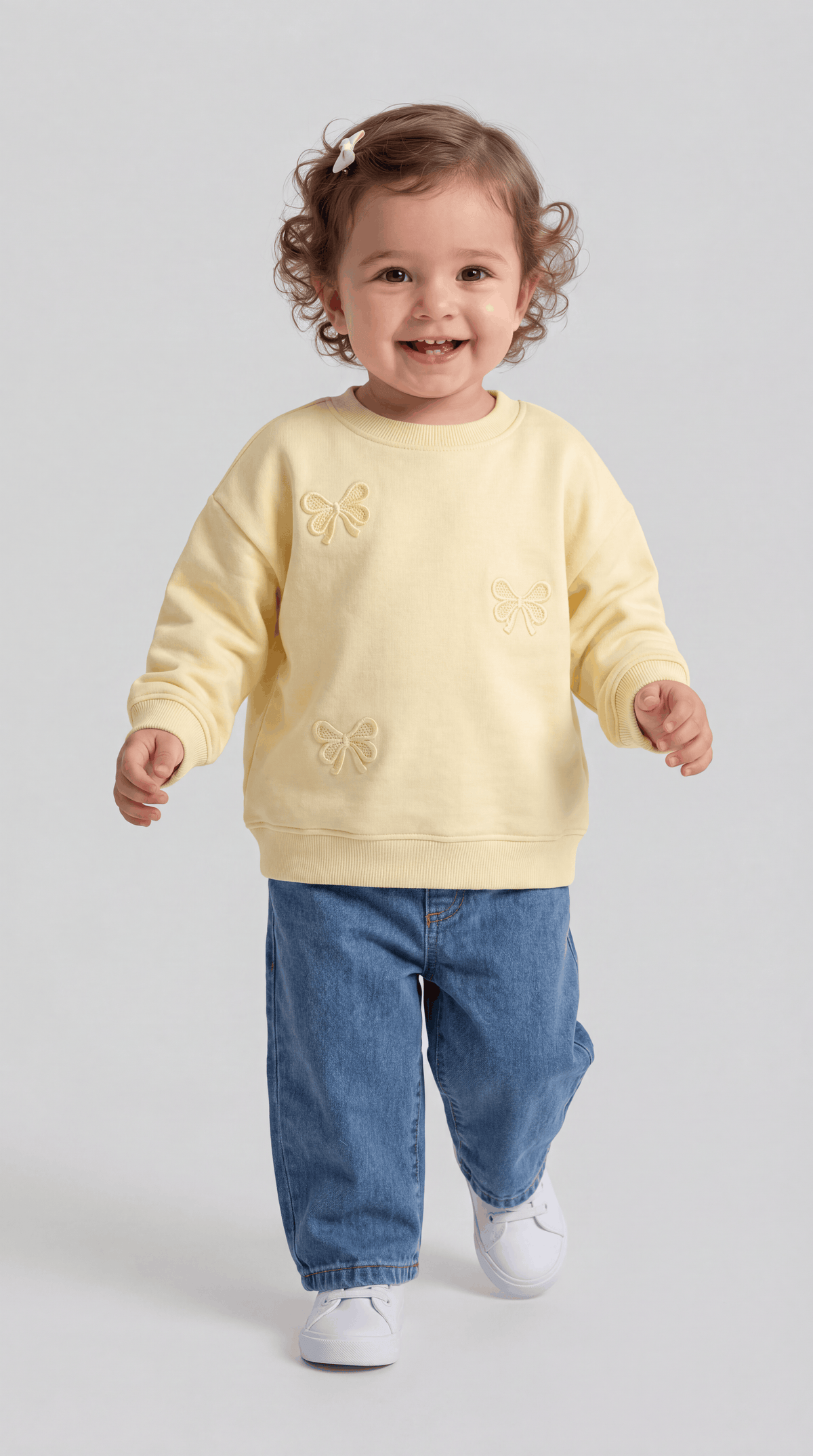 SWEAT  9-24 AY ÜÇİP LR-8626-1 - Pembe