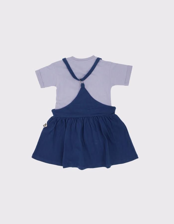 Tişörtlü Kız Çocuk Tulum Elbise | RG Brand | 6 Ay–4 Yaş | RG165 - YEŞİL