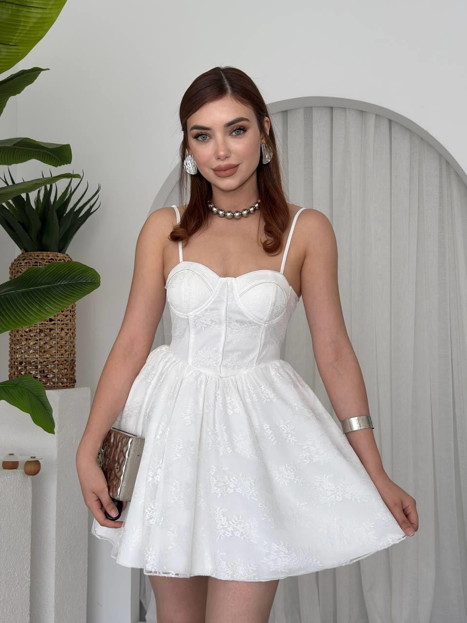 Rochie cu bretele Toba