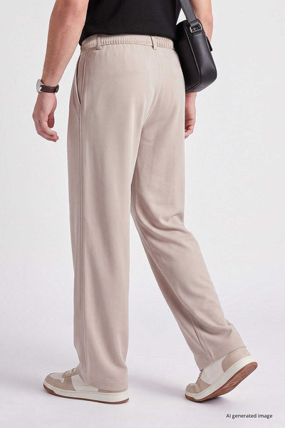 Tommylife Toptan Bej Rahat Form Erkek Palazzo Pantolon - 82199