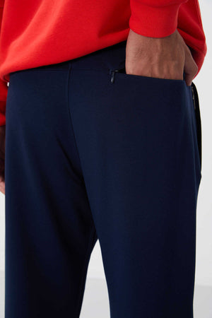 Pantaloni de trening Tommylife Wholesale Slim Fit Classic Leg pentru bărbați 84669 Indigo
