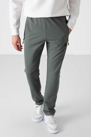 Pantaloni de trening Tommylife Wholesale Slim Fit Classic Leg pentru bărbați 84671 Kaki